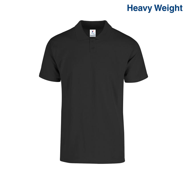 Adult Unisex Polo Shirt (Black)