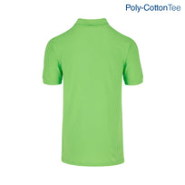 Adult Unisex 50/50 Polo Shirt (Lime)