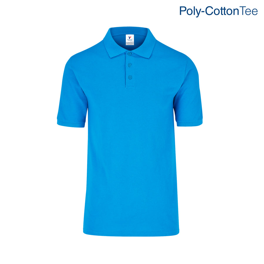 Men's 50/50 Polo Shirt (Turquoise)