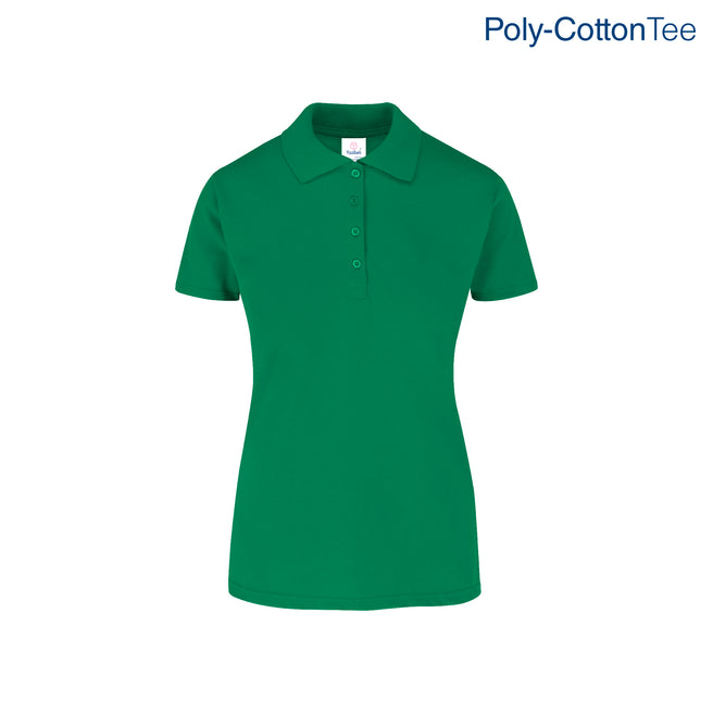 Women's 50/50 Polo Shirt (Jade)