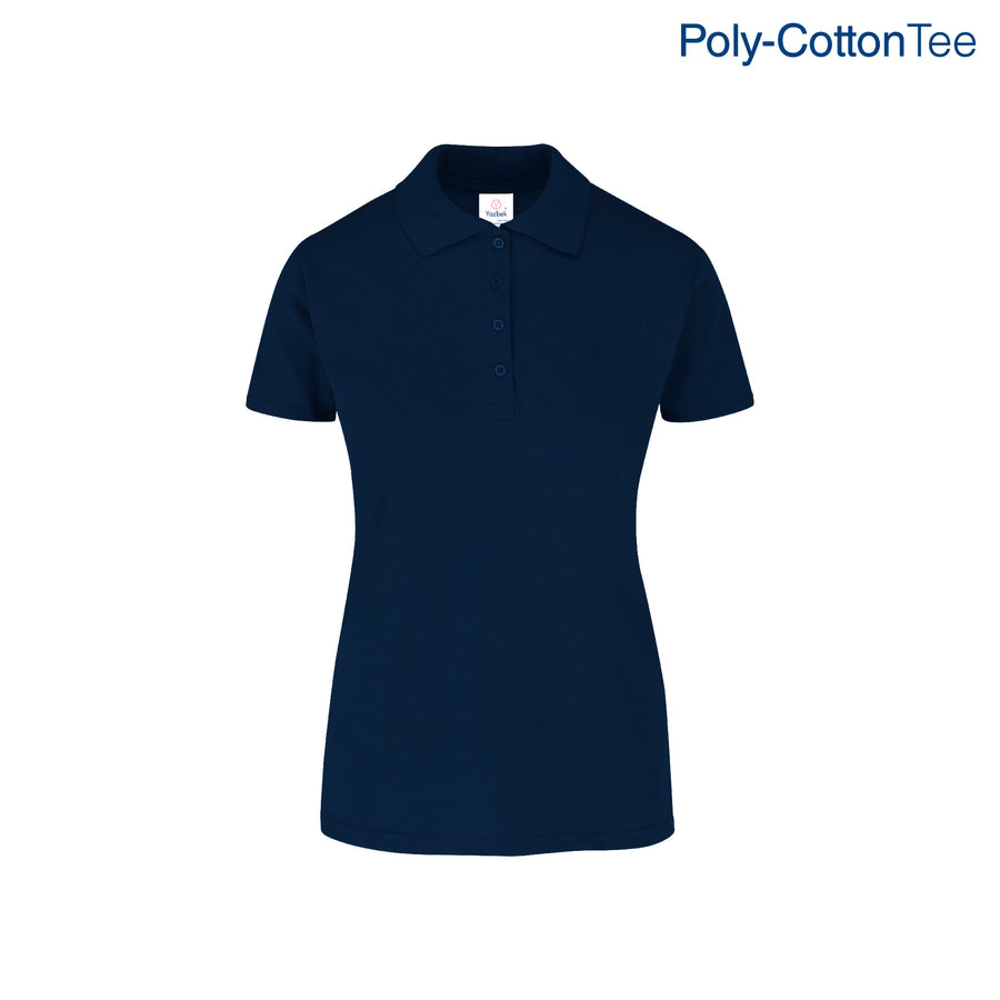 Women's 50/50 Polo Shirt (Navy)