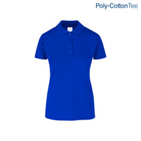 Women's 50/50 Polo Shirt (Royal)