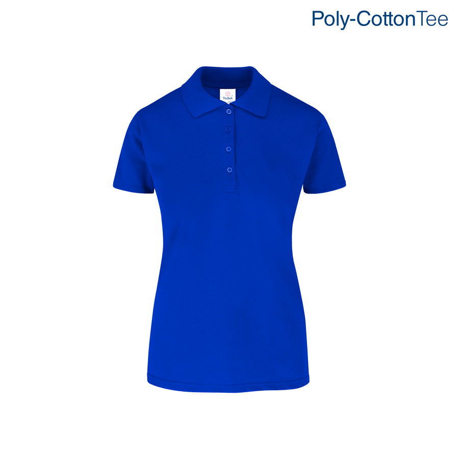 Women's 50/50 Polo Shirt (Royal)
