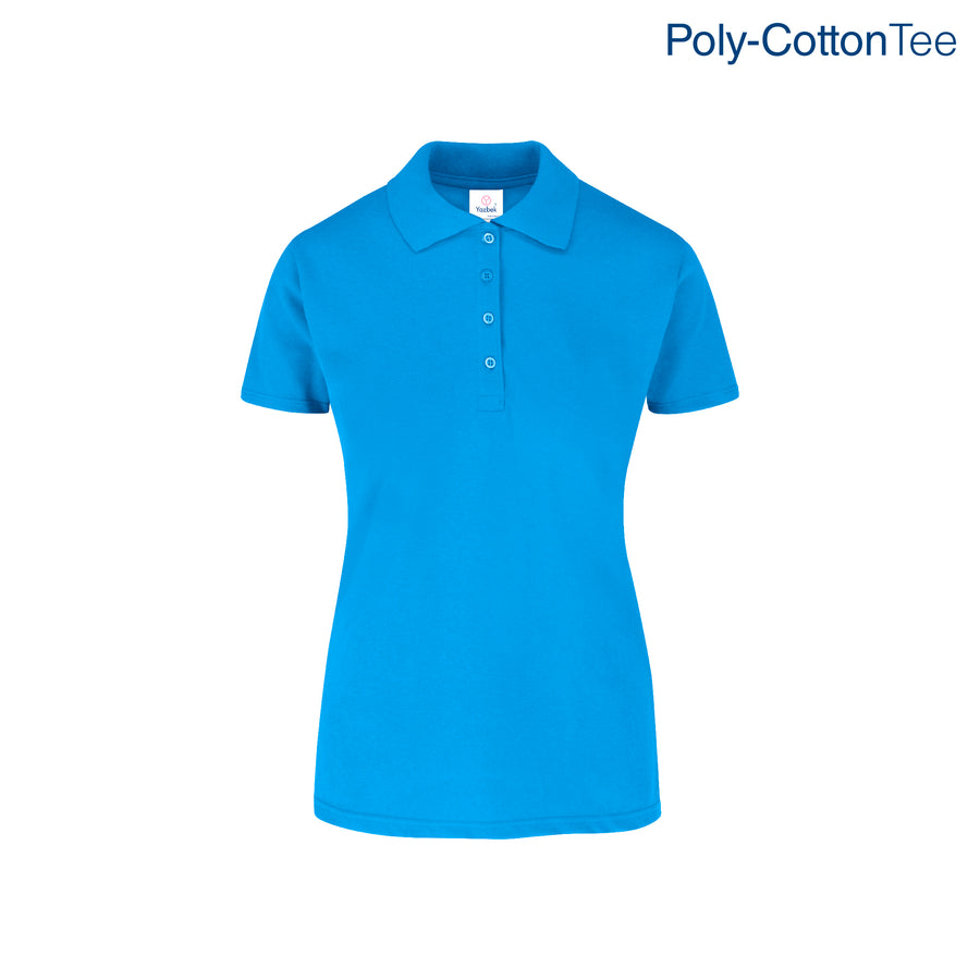 Women's 50/50 Polo Shirt (Turquoise)