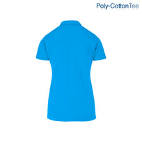 Women's 50/50 Polo Shirt (Turquoise)