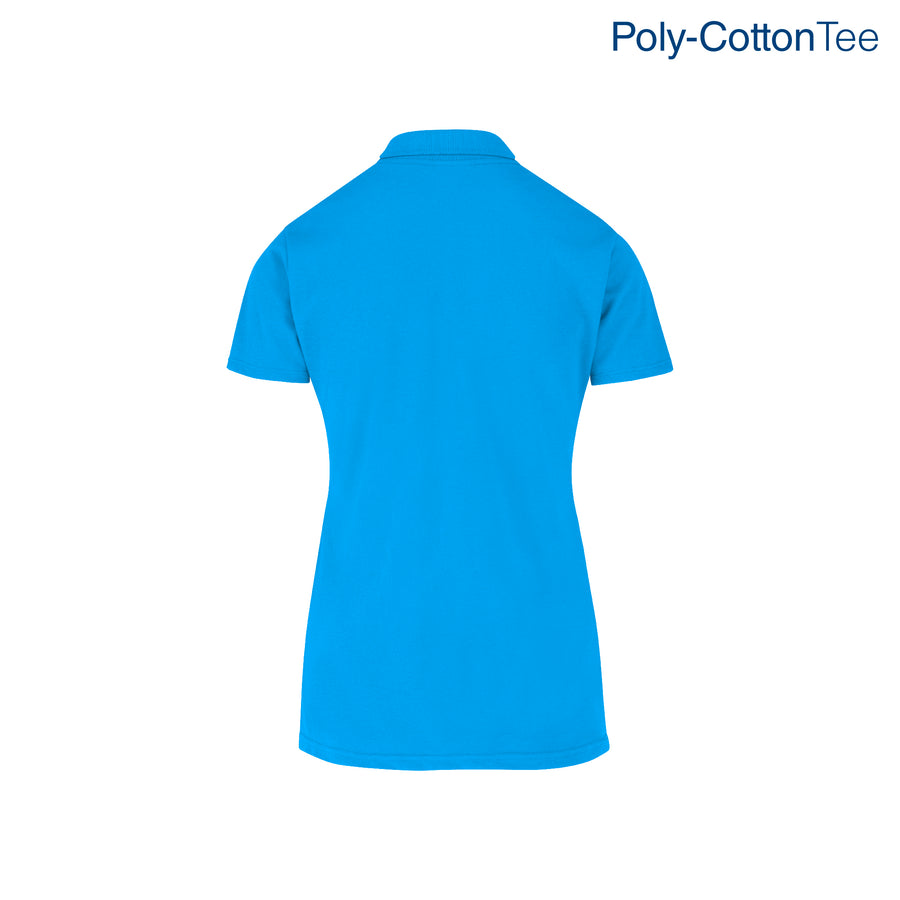 Women's 50/50 Polo Shirt (Turquoise)