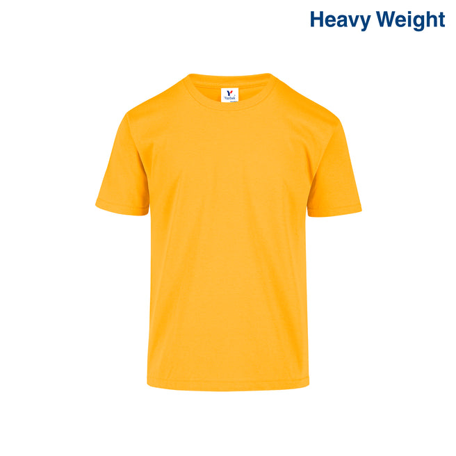 Youth’s Heavy Weight Crew Neck Short Sleeve T-Shirt (Mango)
