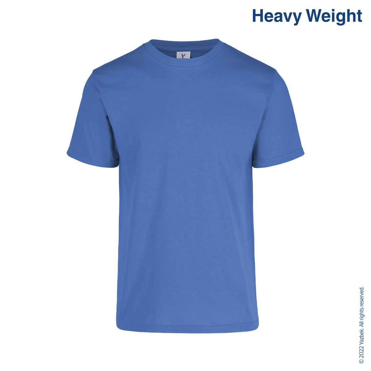 Ombré short sleeve rustic shirt - Sky blue