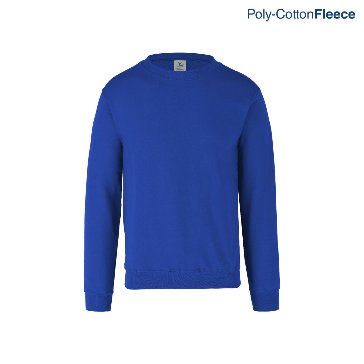 Adult's Unisex Crew Neck Sweatshirt (Royal) – Yazbek USA Mint