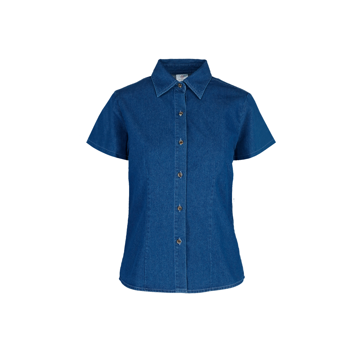 Ladies Short Sleeve Value Denim Shirt, Product