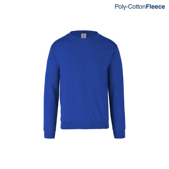 Youth’s Unisex Crew Neck Sweatshirt (Royal)