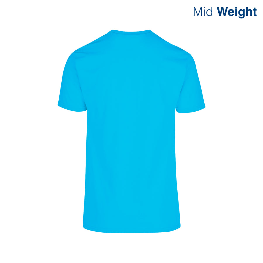 Adult Unisex Crew Neck Short Sleeve T-Shirt (Caribbean)