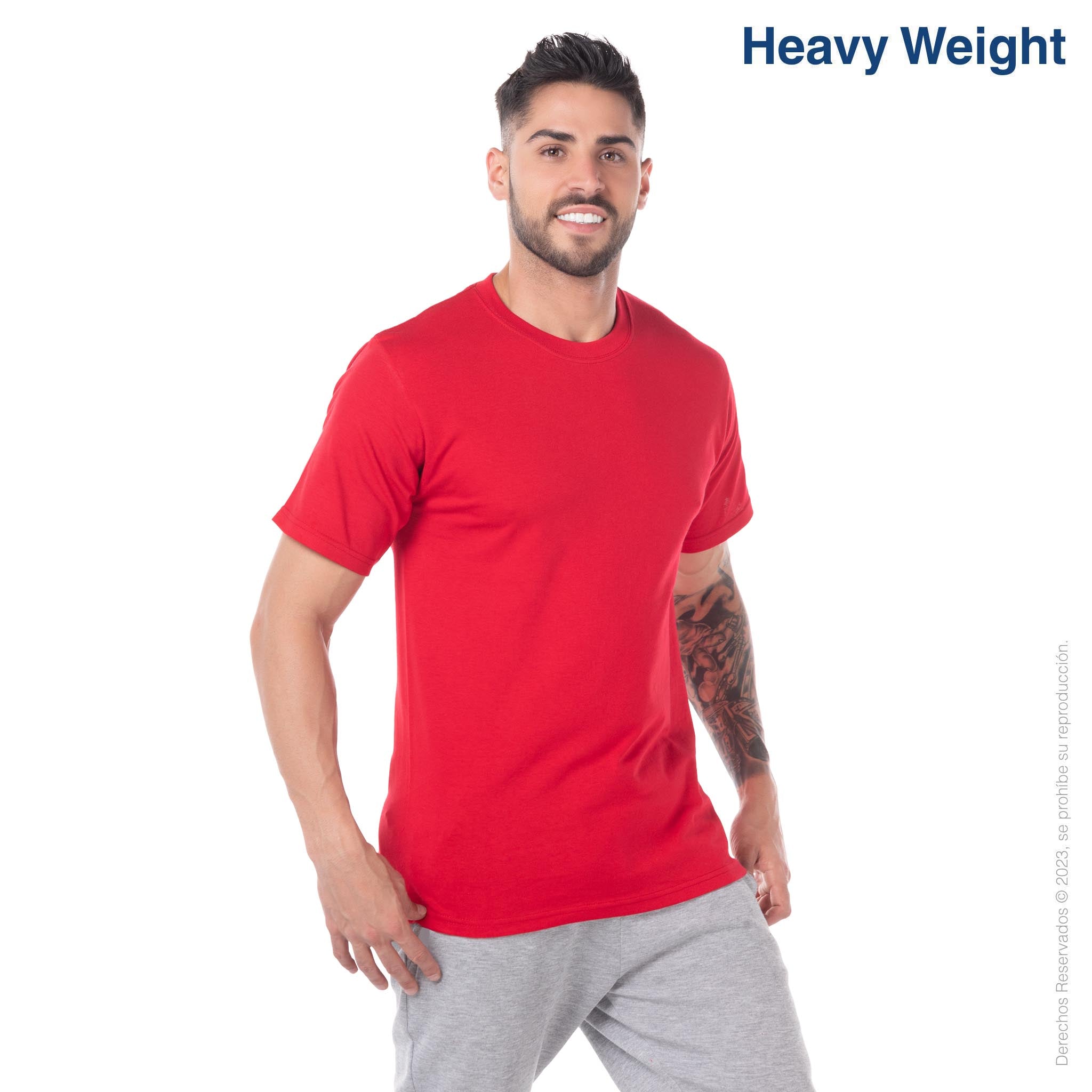 Red V Neck T Shirt For Men