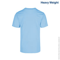 Adult Unisex Heavy Weight Crew Neck Short Sleeve T Shirt (Caribbean)