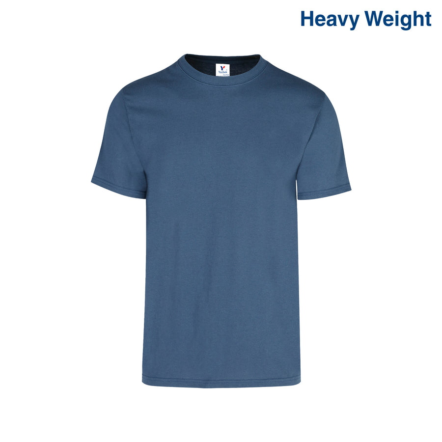 Adult Unisex Heavy Weight Crew Neck Short Sleeve T Shirt (Dolphin)