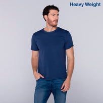Adult Unisex Heavy Weight Crew Neck Short Sleeve T Shirt (Dolphin)