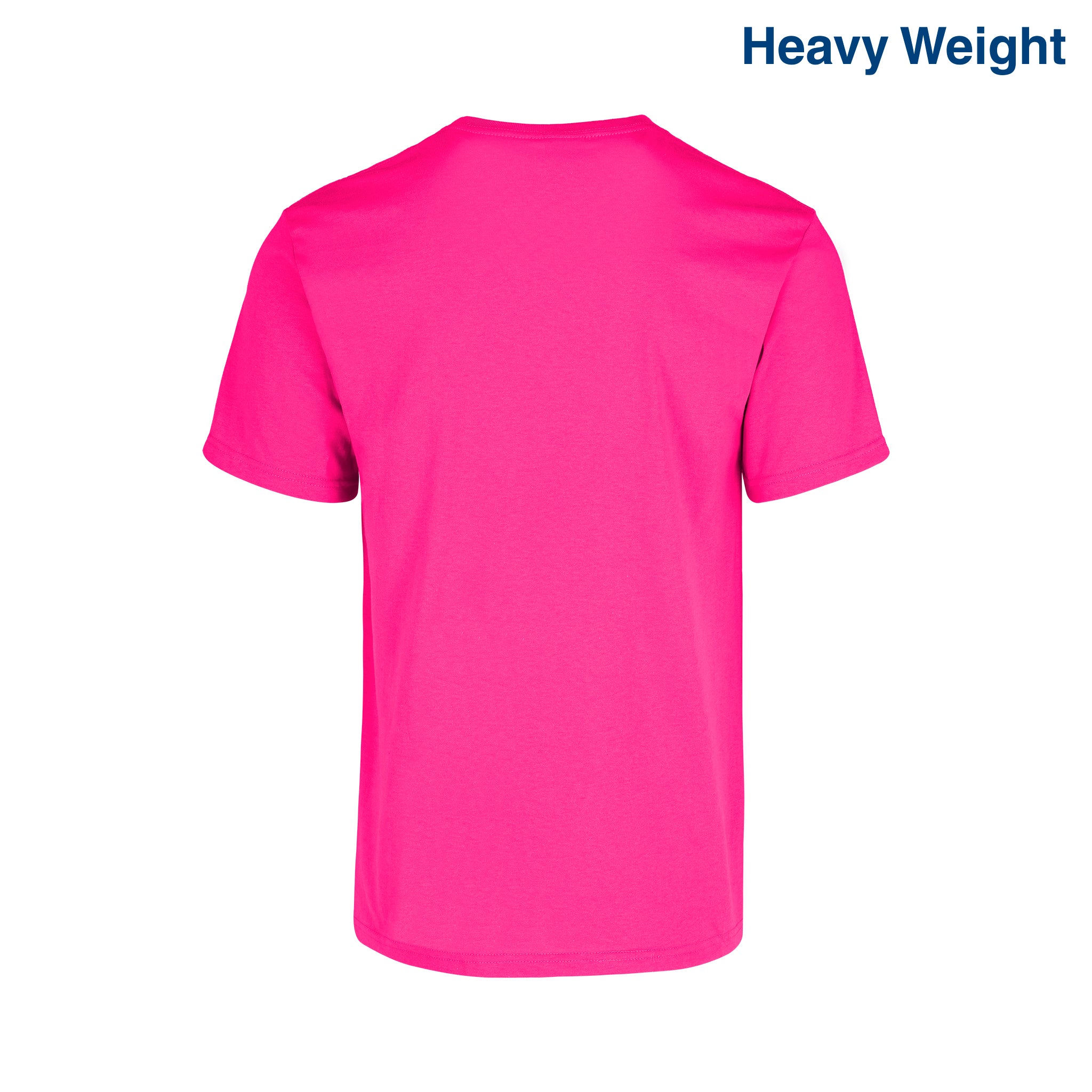 Adult Unisex Heavy Weight Crew Neck Short Sleeve T Shirt