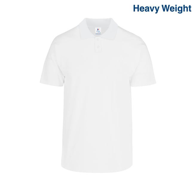 Adult Unisex Polo Shirt (White)