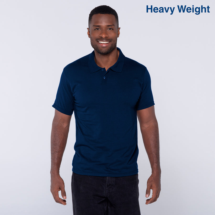 Adult Unisex Polo Shirt (Navy)