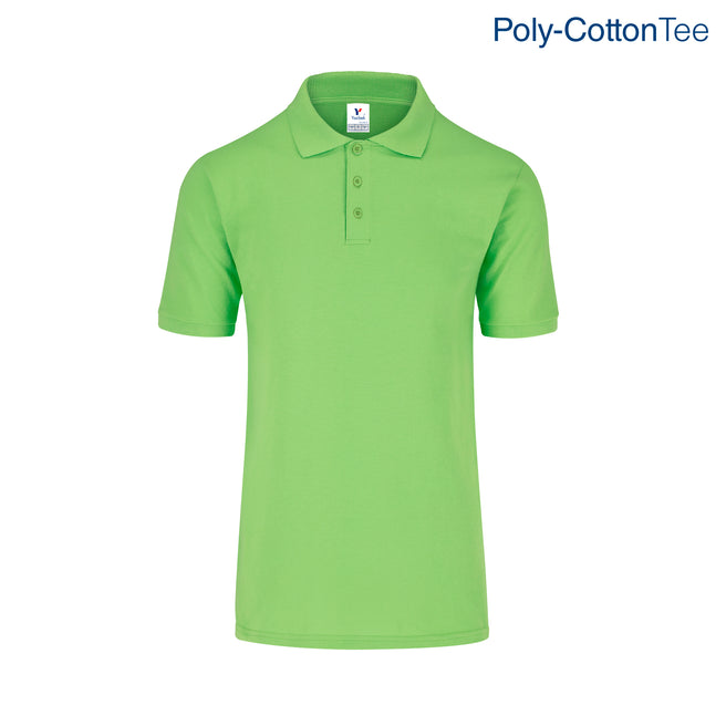 Adult Unisex 50/50 Polo Shirt (Lime)