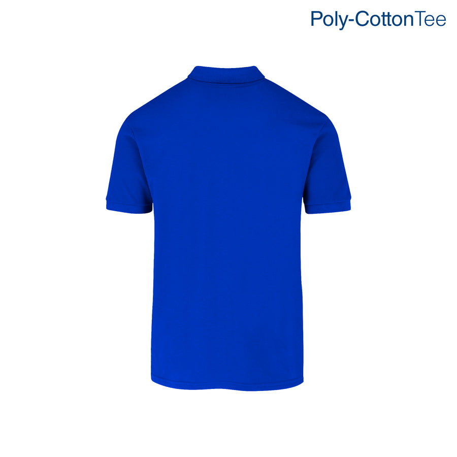 Adult Unisex 50/50 Polo Shirt (Royal)