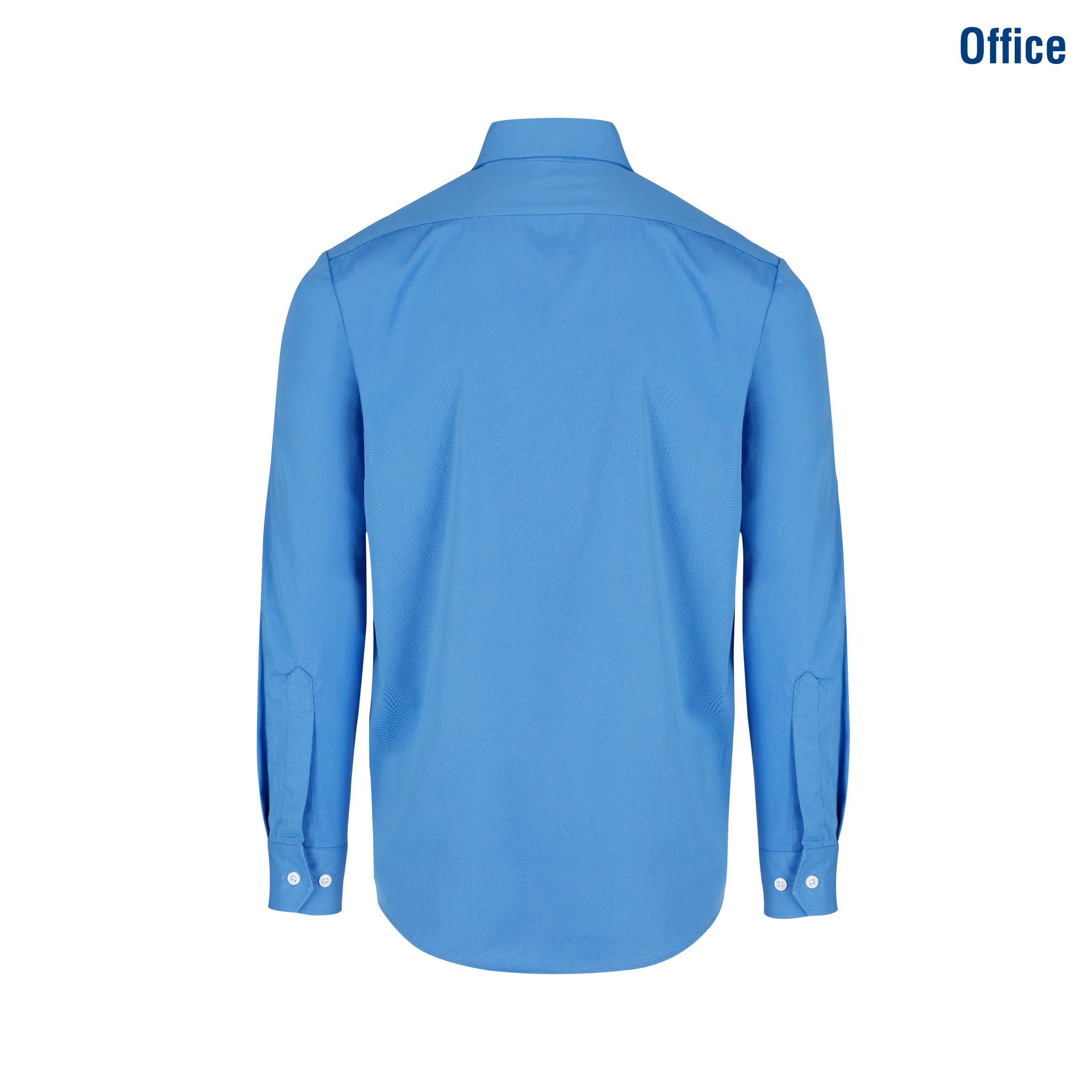 Adult Unisex Long Sleeve Twill Shirt (French Blue) — Yazbek USA Mint