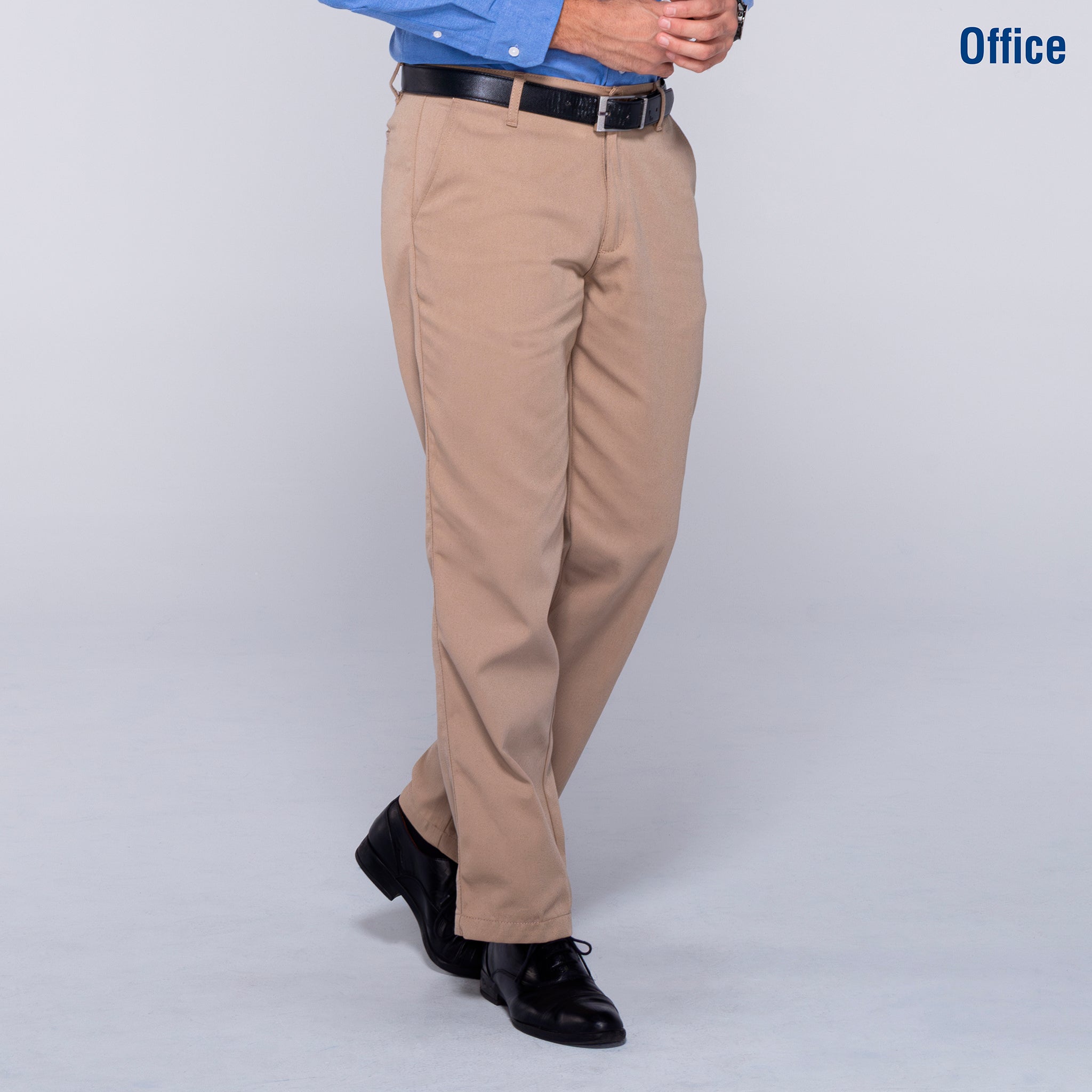 Men's Twill Pants (Khaki) — Yazbek USA Mint