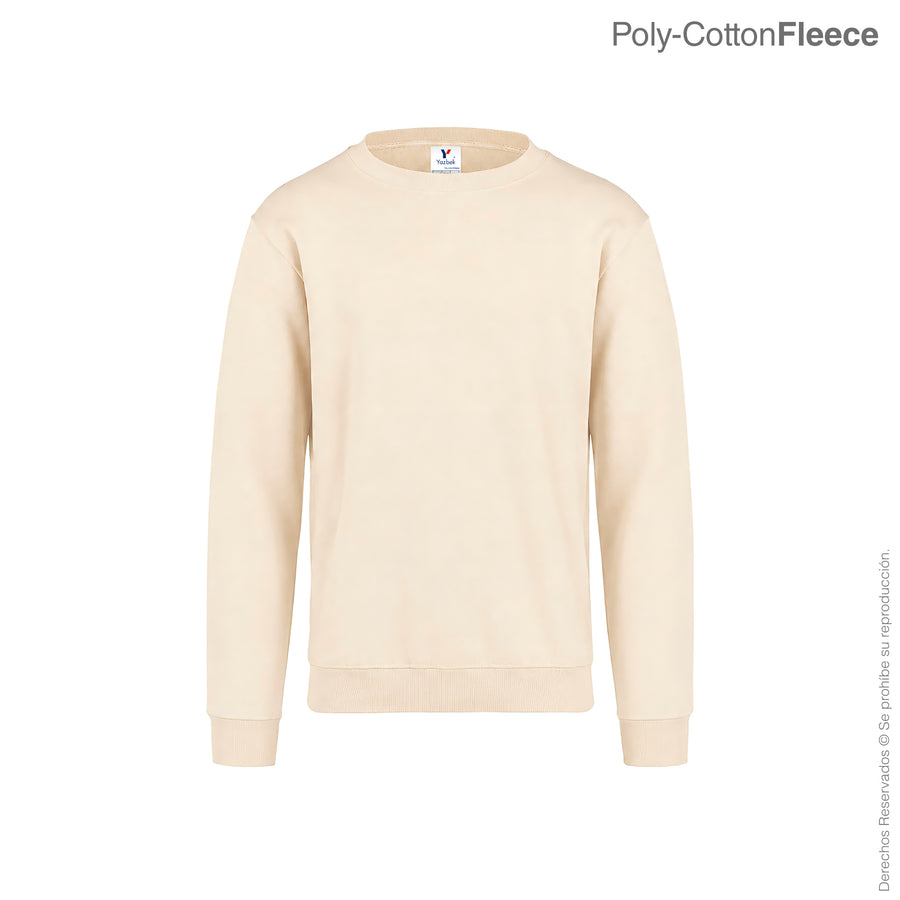 Adult Unisex Crew Neck Sweatshirt (Sand)