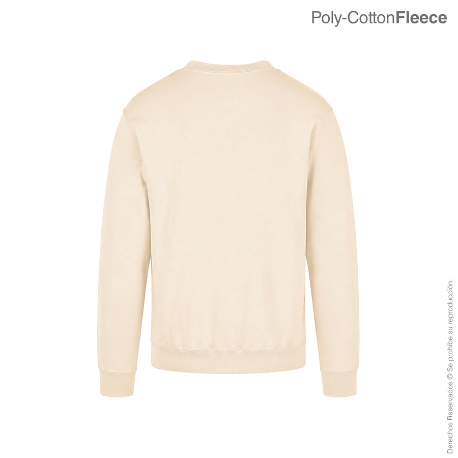 Adult Unisex Crew Neck Sweatshirt (Sand)