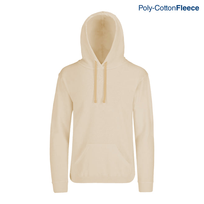 Adult Unisex Hooded Sweatshirt With Kangaroo Pocket (Sand)