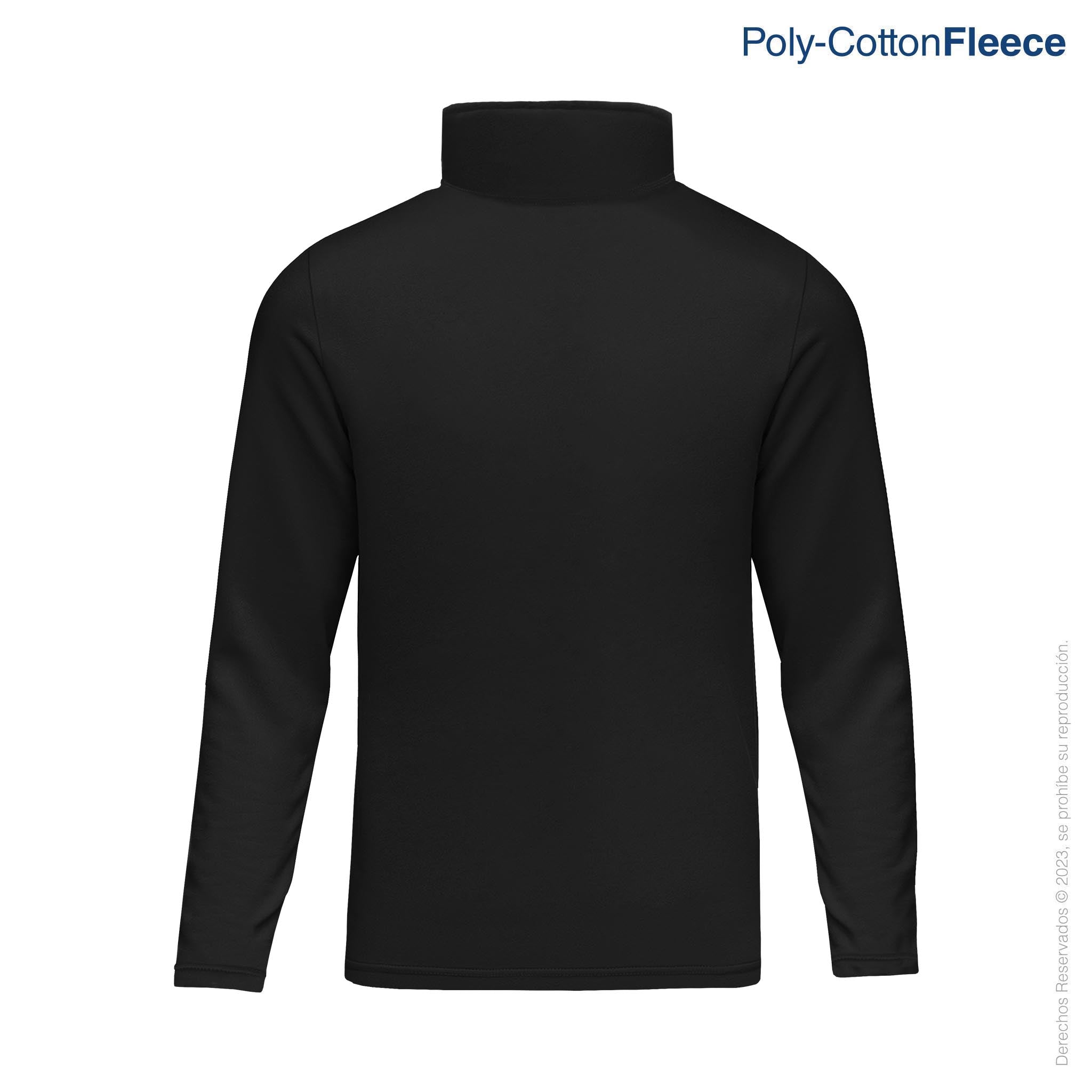 Adult's Unisex 1/4 Zip Crew Neck Sweatshirt (Black) – Yazbek USA Mint