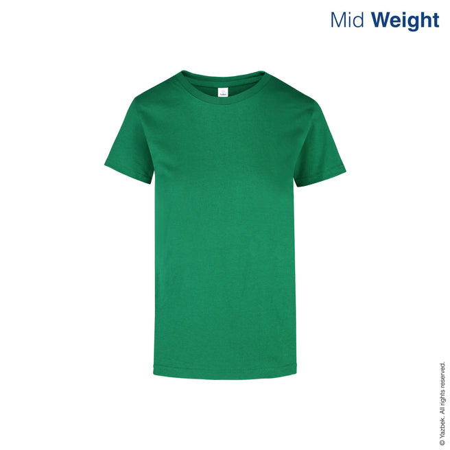 Women's Crew Neck Short Sleeve T-Shirt (Jade)