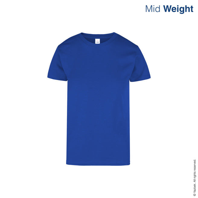 Women's Crew Neck Short Sleeve T-Shirt (Royal)