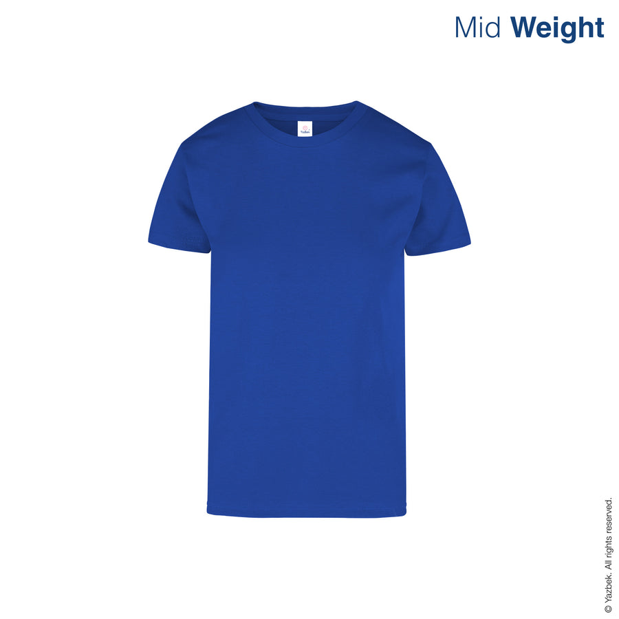 Women's Crew Neck Short Sleeve T-Shirt (Royal)