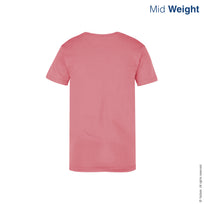 Women's Crew Neck Short Sleeve T-Shirt (Salmon)