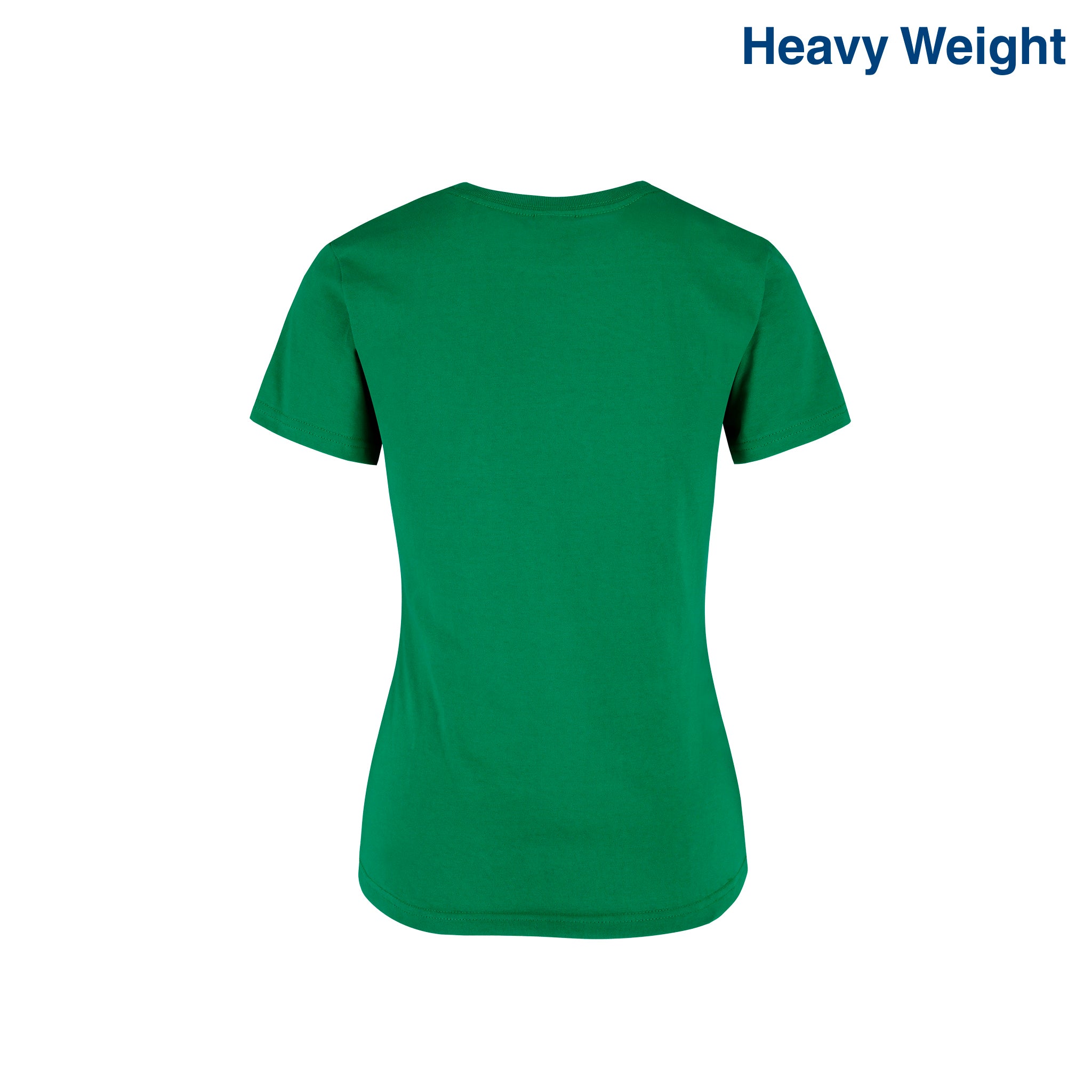 Women's Heavy Weight Crew Neck Short Sleeve Silhouette T