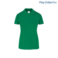 Women's 50/50 Polo Shirt (Jade)
