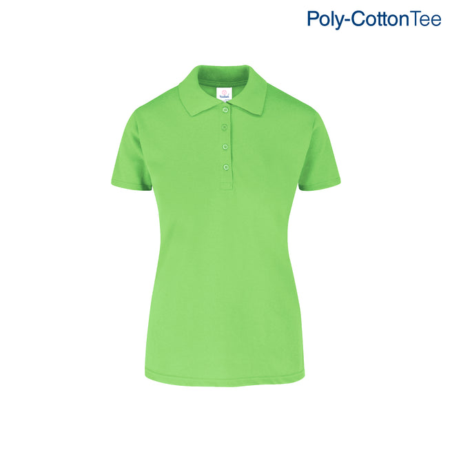 Women's 50/50 Polo Shirt (Lime)