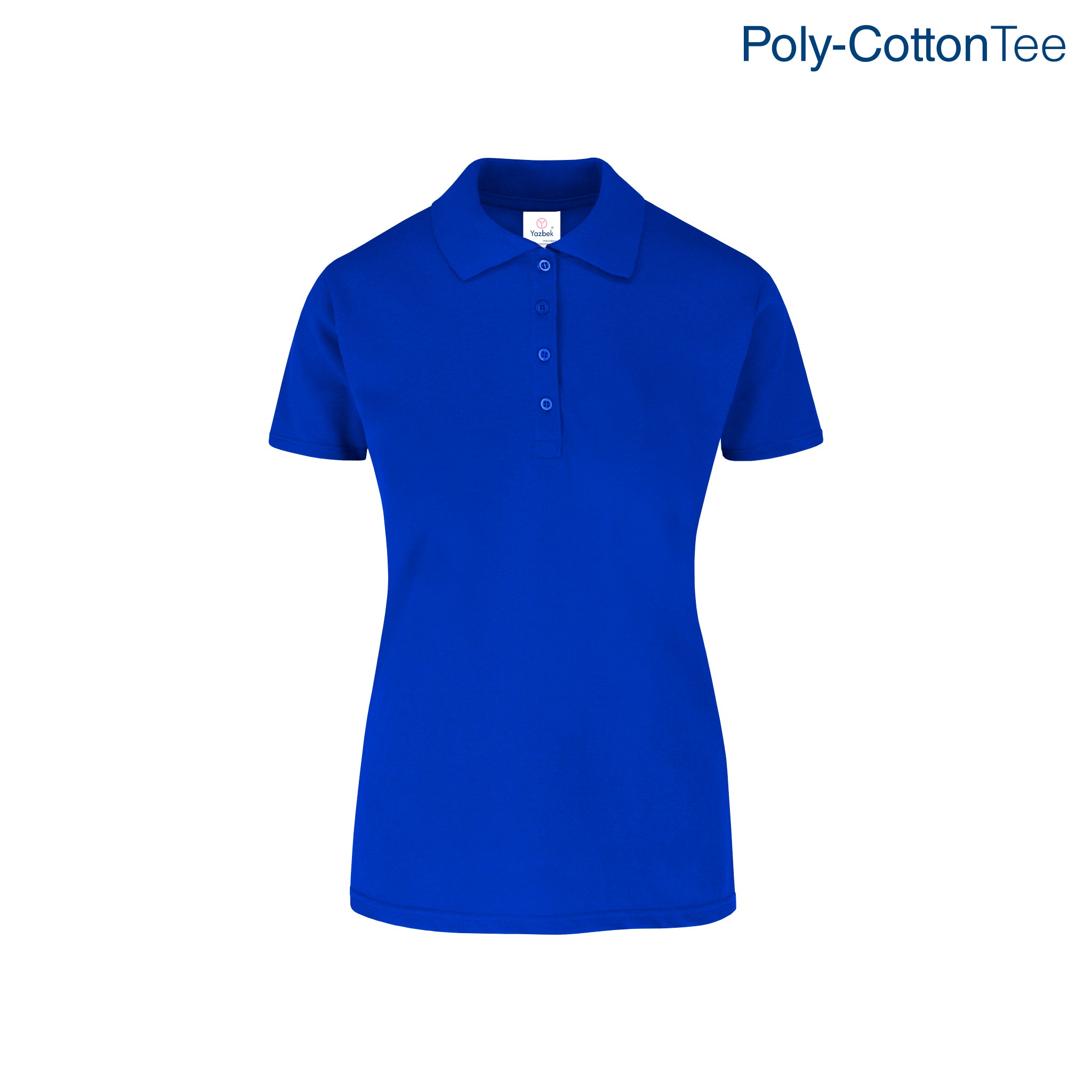 Women s 50 50 Polo Shirt Royal Yazbek USA Mint