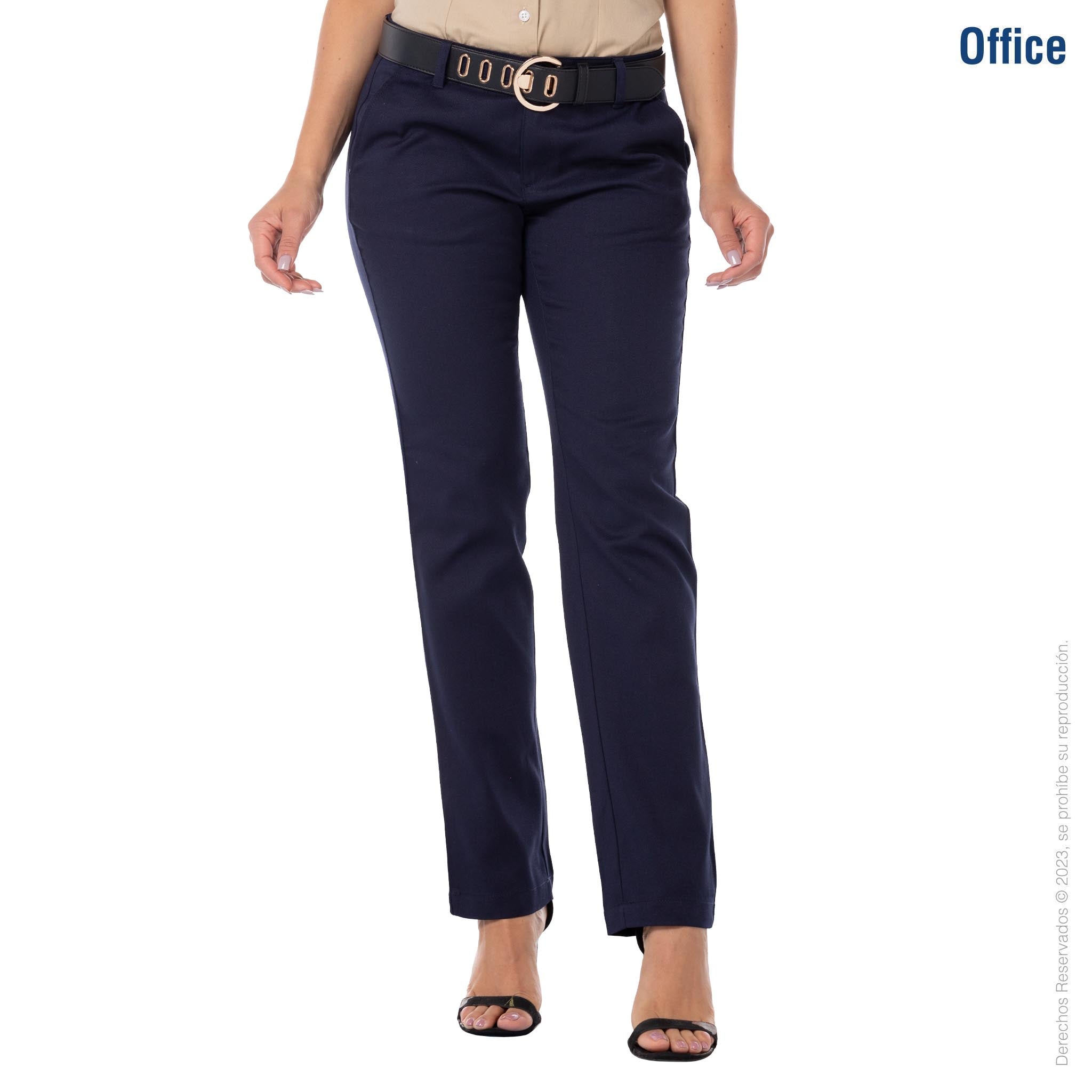 Women's Twill Pants (Navy) – Yazbek USA Mint