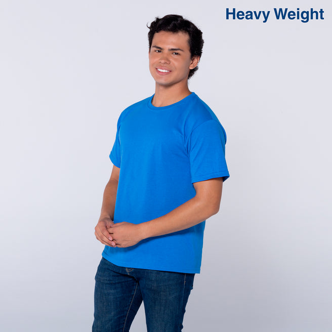 Youth’s Heavy Weight Crew Neck Short Sleeve T-Shirt (Sky blue)