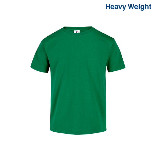 Youth’s Heavy Weight Crew Neck Short Sleeve T-Shirt (Jade)