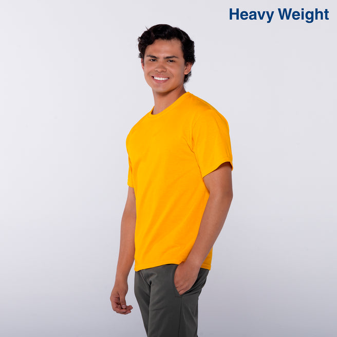 Youth’s Heavy Weight Crew Neck Short Sleeve T-Shirt (Mango)