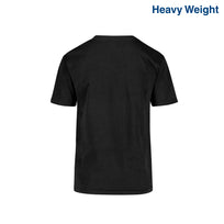 Youth’s Heavy Weight Crew Neck Short Sleeve T-Shirt (Black)