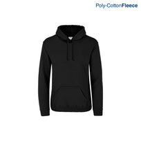 Youth’s Unisex Hooded Sweatshirt With Kangaroo Pocket (Black)