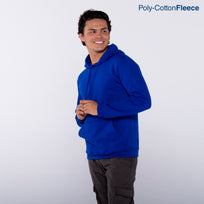 Youth’s Unisex Hooded Sweatshirt With Kangaroo Pocket (Royal)
