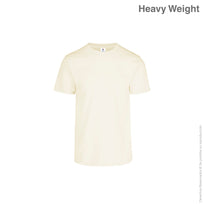 Kid’s Unisex Heavy Weight Crew Neck Short Sleeve T-Shirt (Sand)