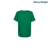 Kid’s Unisex Heavy Weight Crew Neck Short Sleeve T-Shirt (Jade)