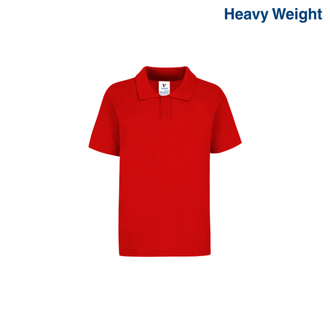 Kid’s Unisex Polo Shirt (Red)