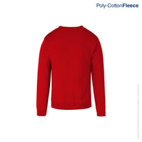 Kid’s Unisex Crew Neck Sweatshirt (Red)